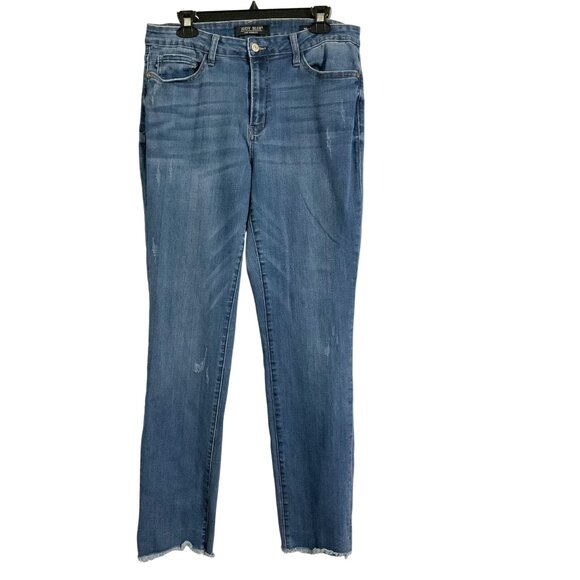 JUDY BLUE Women Boyfriend Fit Jeans Medium Wash size 15/32 - Picture 1 of 12